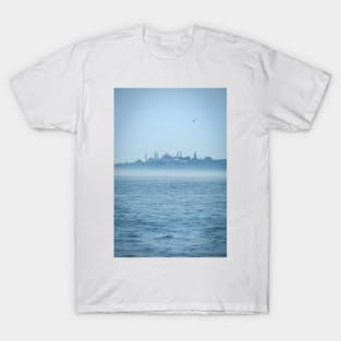 Oceanfront Oasis: A City by the Sea T-Shirt